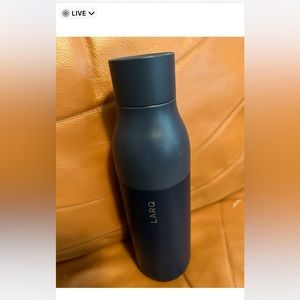 LARQ Water bottle Self-purifying waterbottle,neutralizes most bacteria,blue25oz.